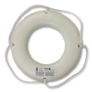 DATREX 24″ Lifering White USCG, No Tape