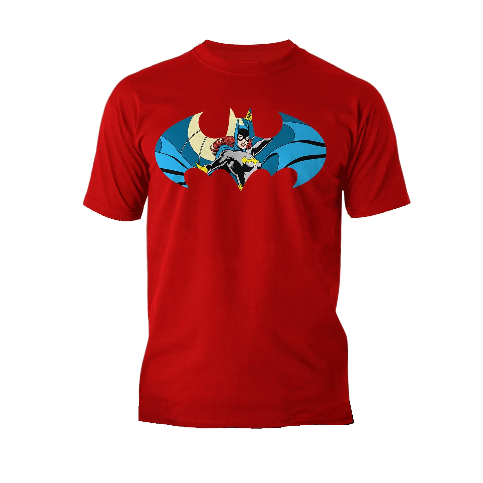 DC Comics Batgirl Logo Character Shield Official Men's T-Shirt