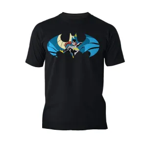 DC Comics Batgirl Logo Character Shield Official Men's T-Shirt