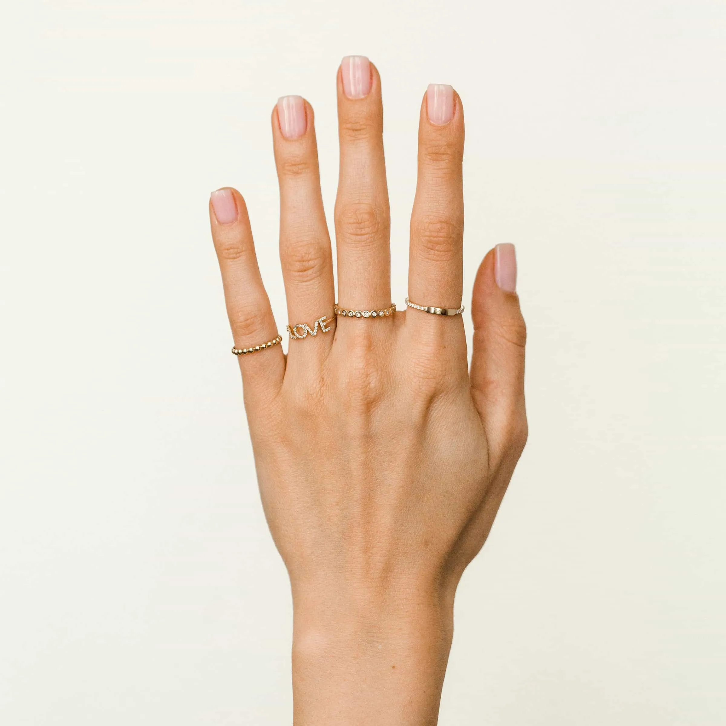 Diamond LOVE Ring