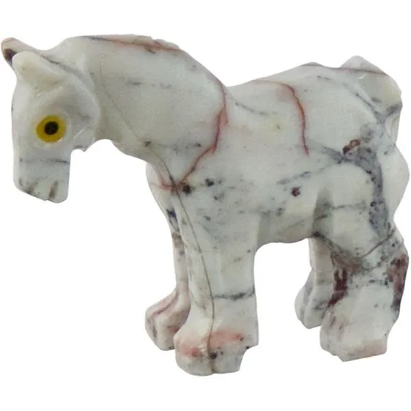 Dolomite 1.25" Spirit Animal Horse