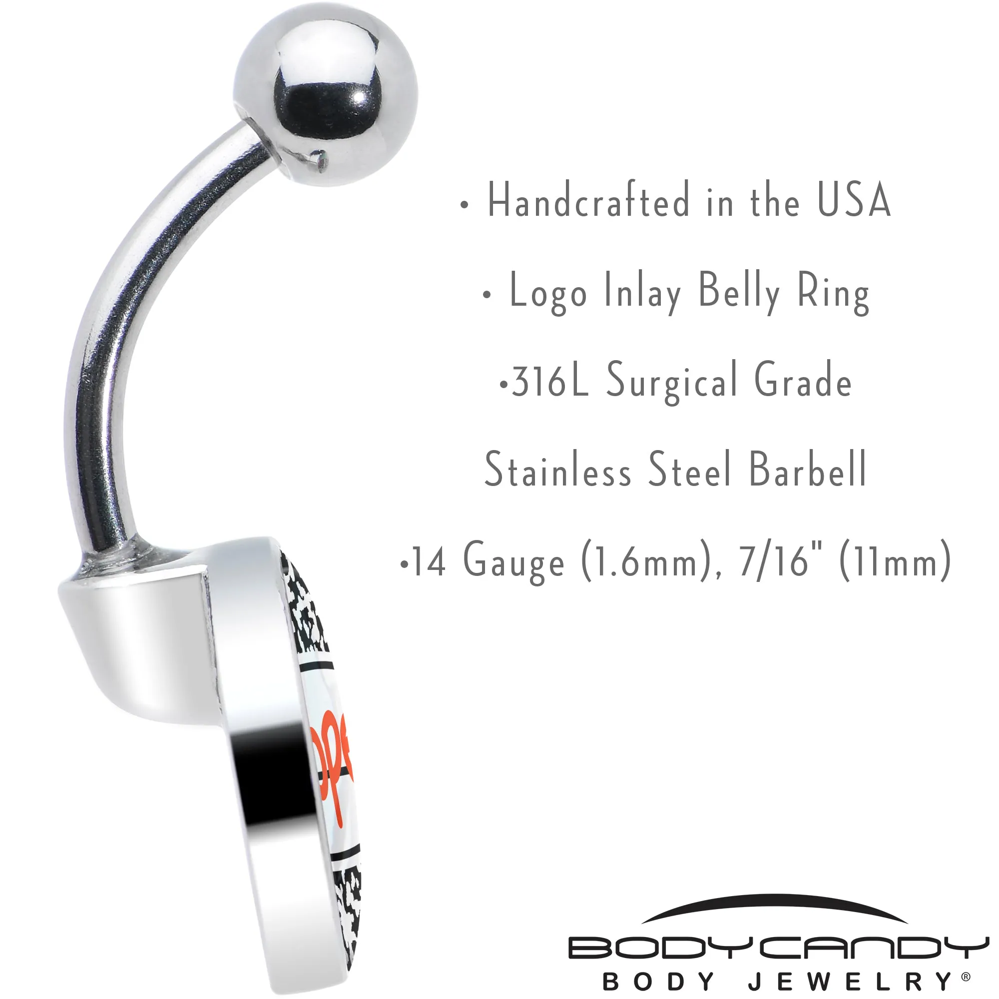 Dope Composition Notebook Belly Ring