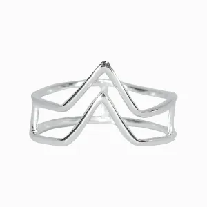 Double Arrow Ring