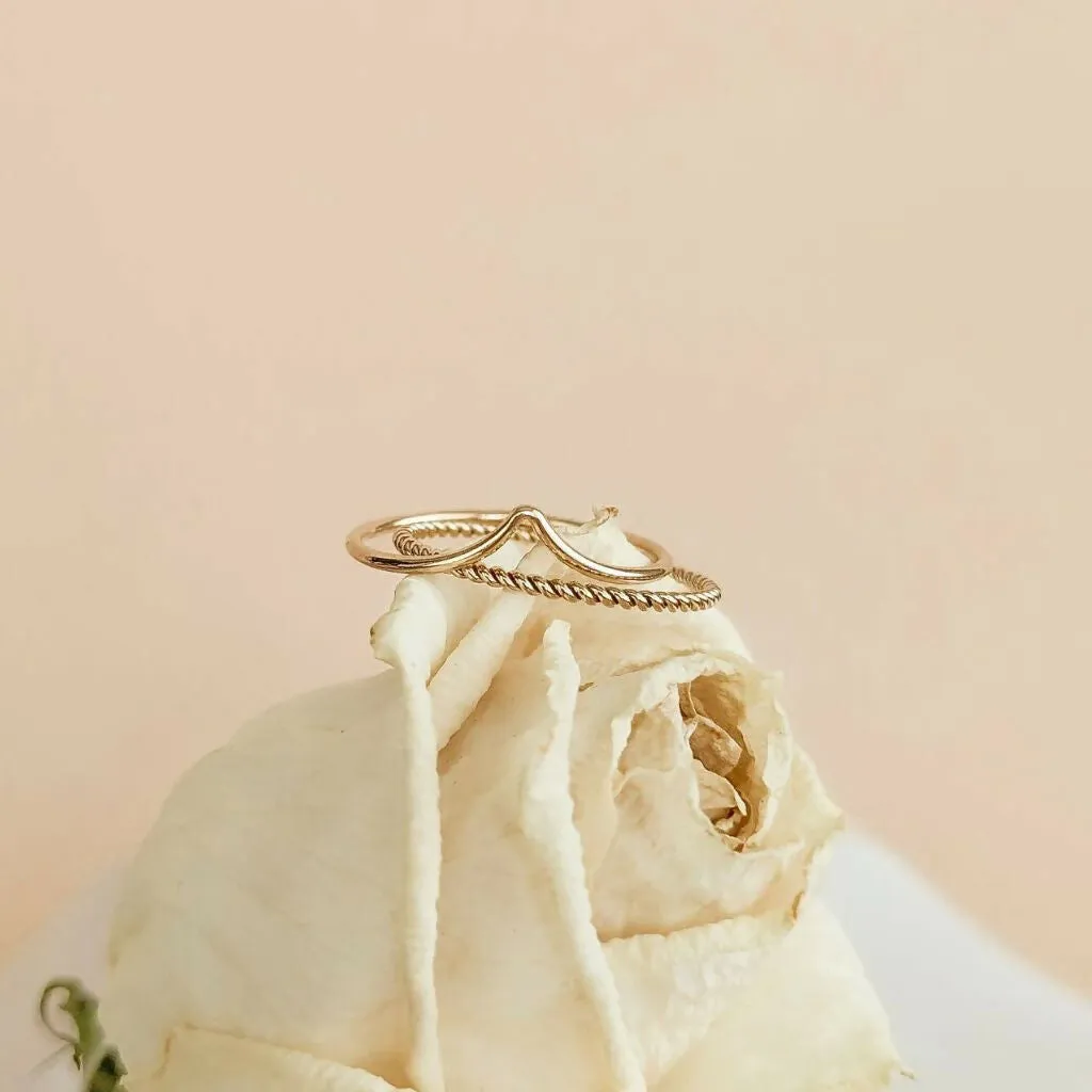 Empowered Gold Fill Ring