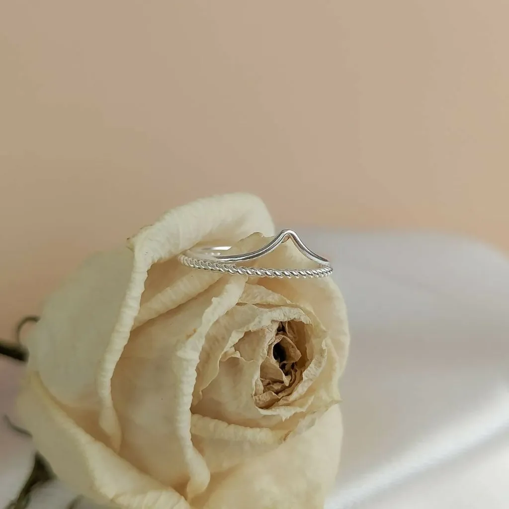 Empowered Sterling Silver Ring