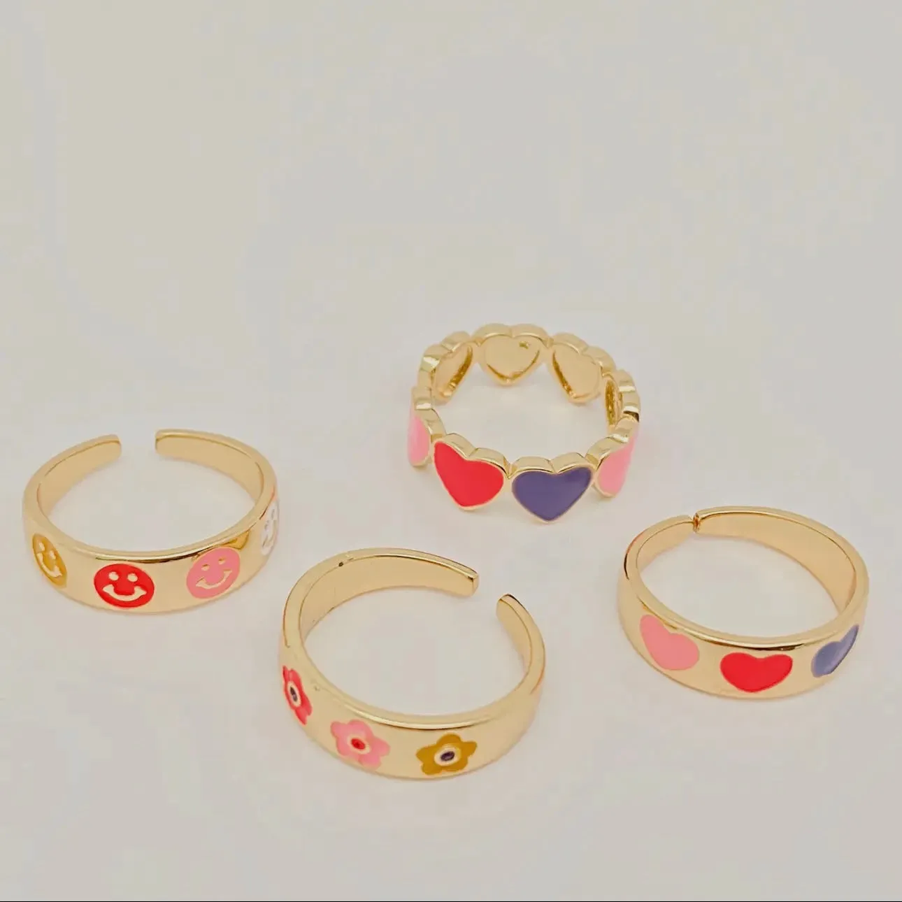 Enamel Rings