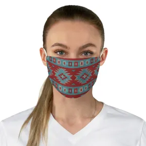 Ethnic Colorful Pattern Printed Fabric Face Mask Aztec Tribal