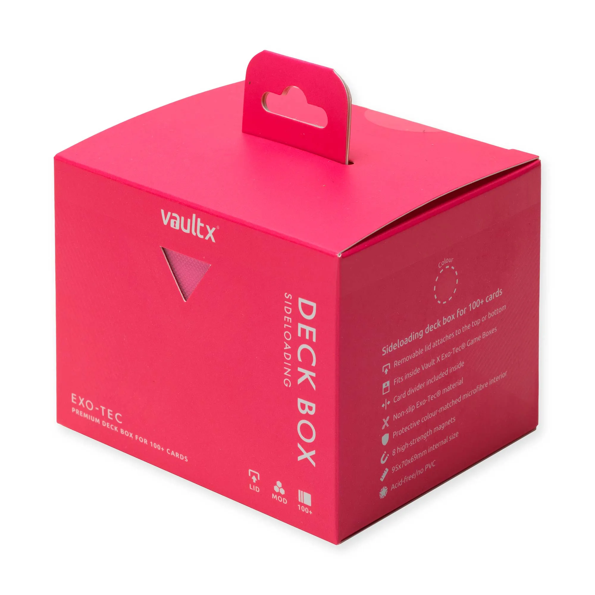 Exo-Tec® Sideloading Deck Box 100  Neon Pink