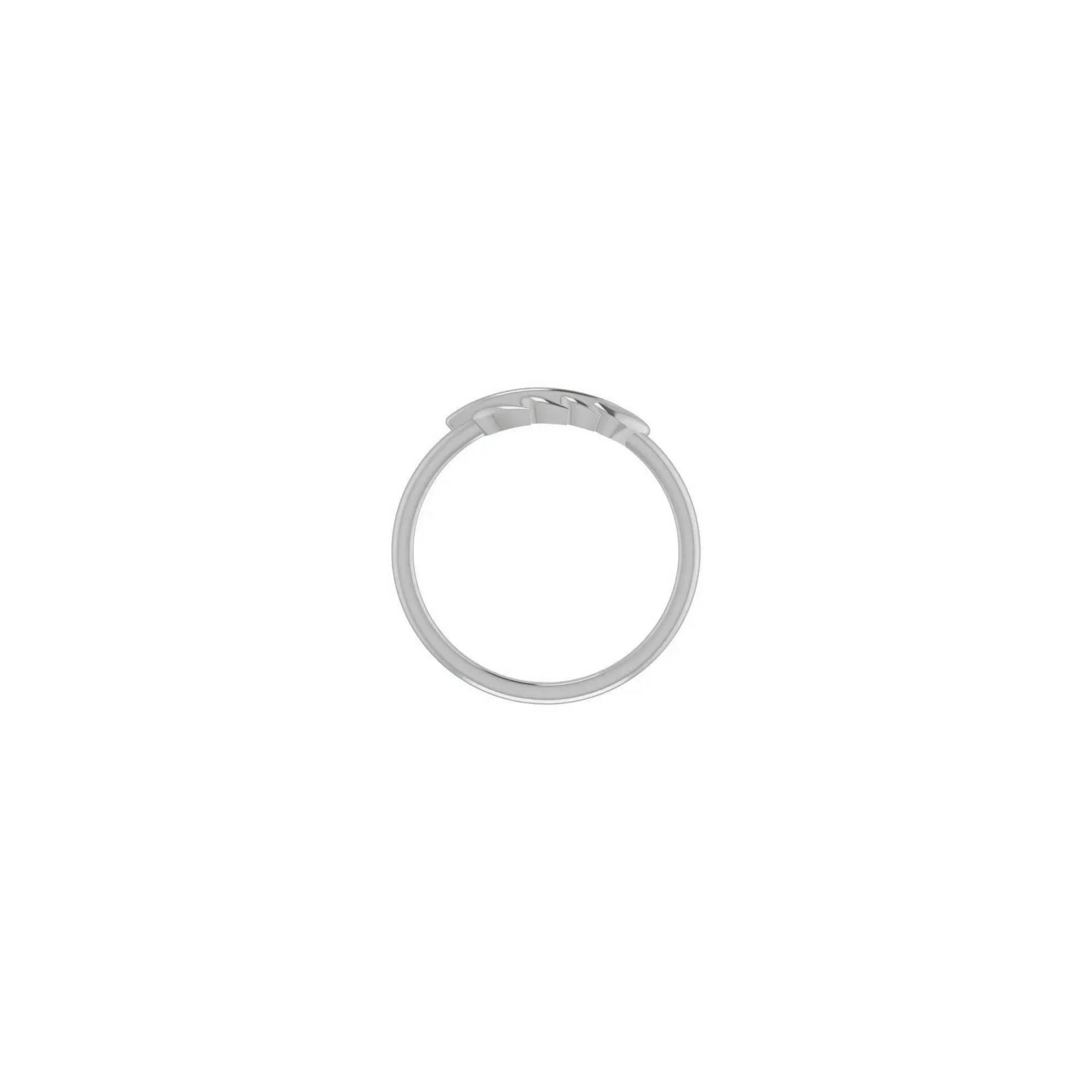 Fern Leaf Stackable Ring