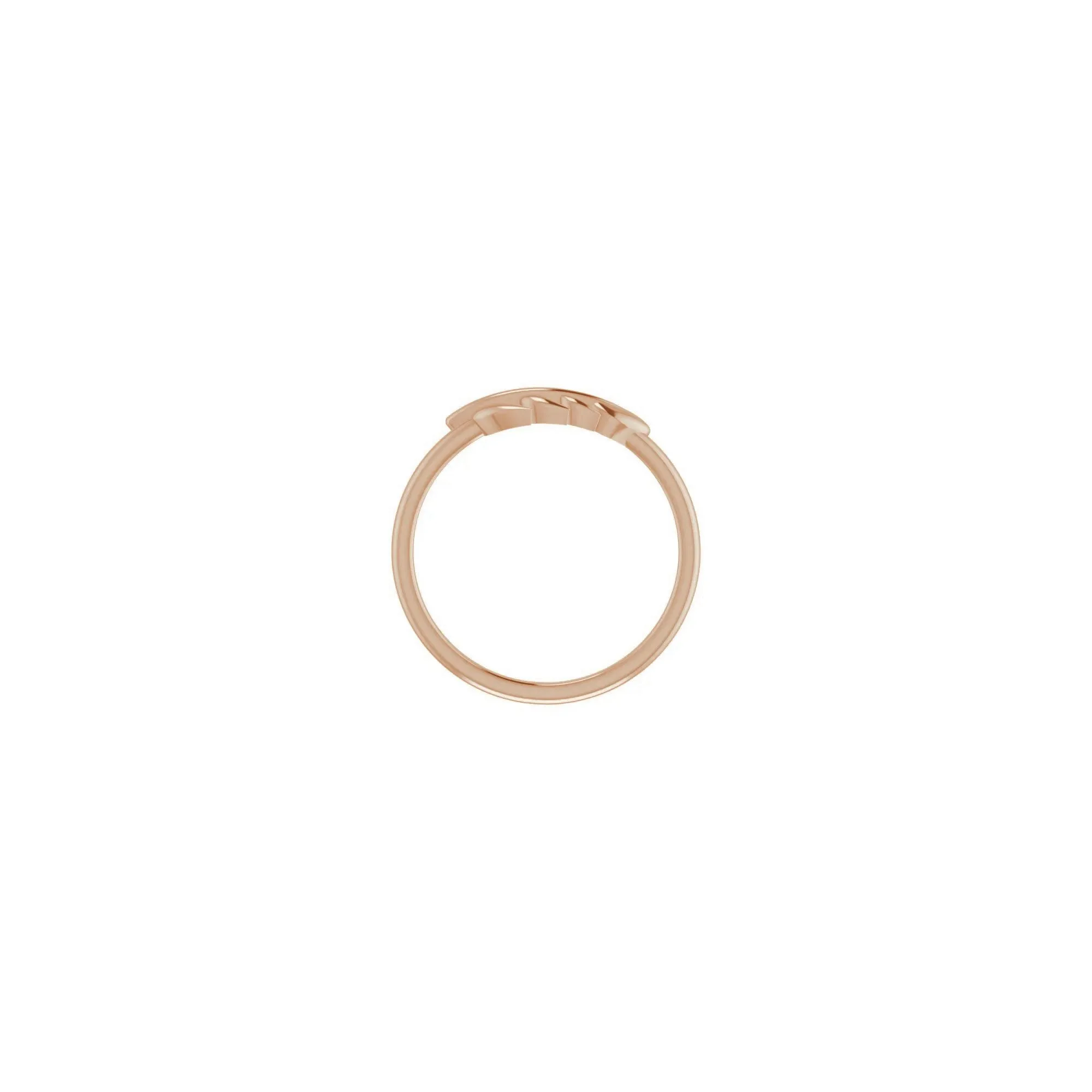Fern Leaf Stackable Ring