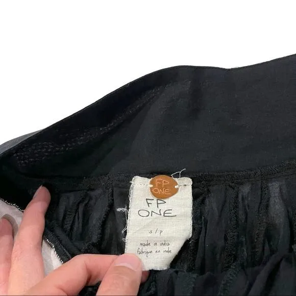 Free People Fp One Kelisi Embroidered Mini Skirt S