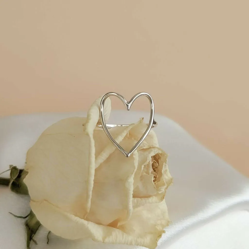 Full of Love Sterling Silver Ring