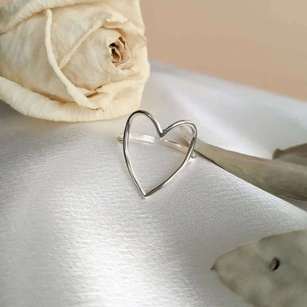 Full of Love Sterling Silver Ring
