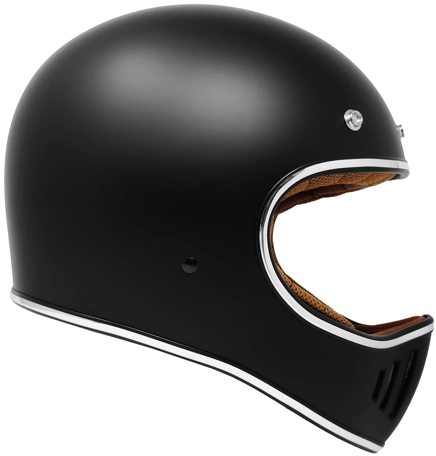 GDM REBEL Retro Motorcycle Helmet with Bluetooth Headset