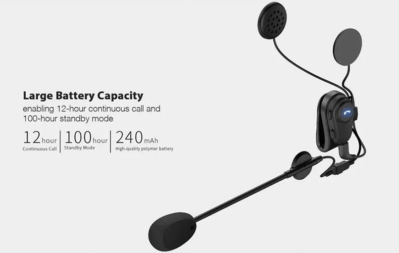GDM REBEL Retro Motorcycle Helmet with Bluetooth Headset