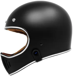 GDM REBEL Retro Motorcycle Helmet with Bluetooth Headset