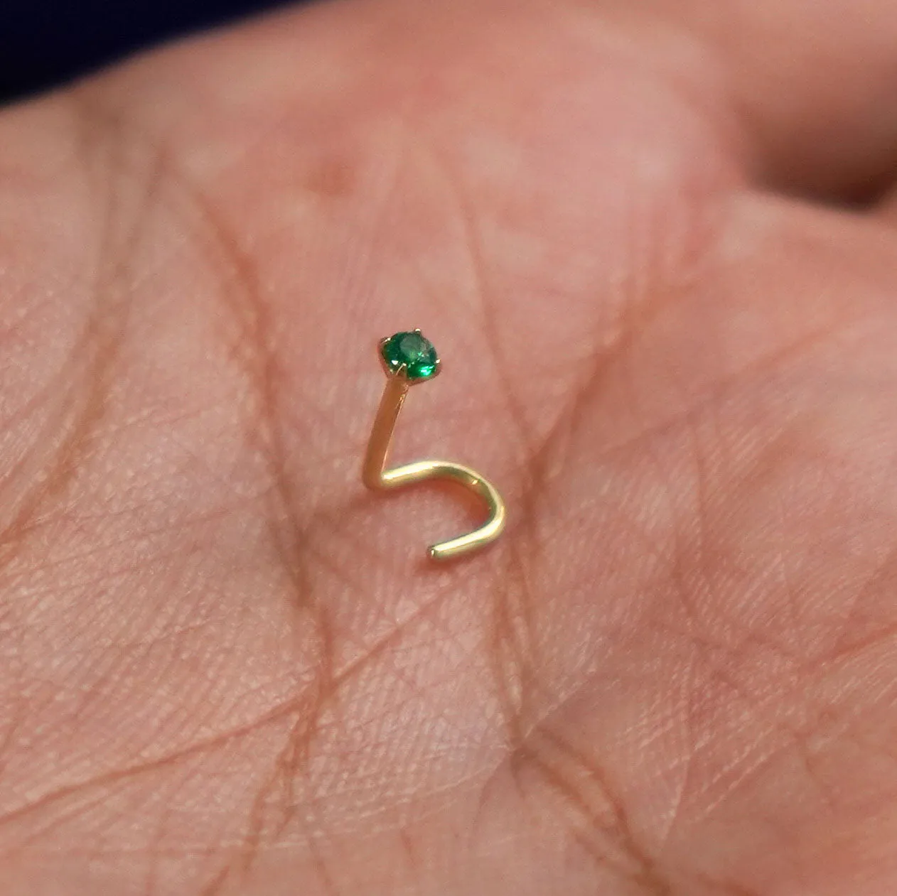 Gemstone Nose Stud