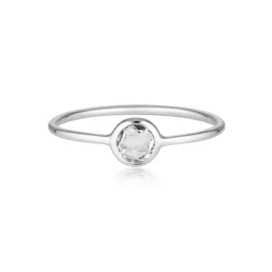 Georgini - Eos Sterling Silver White Topaz Ring