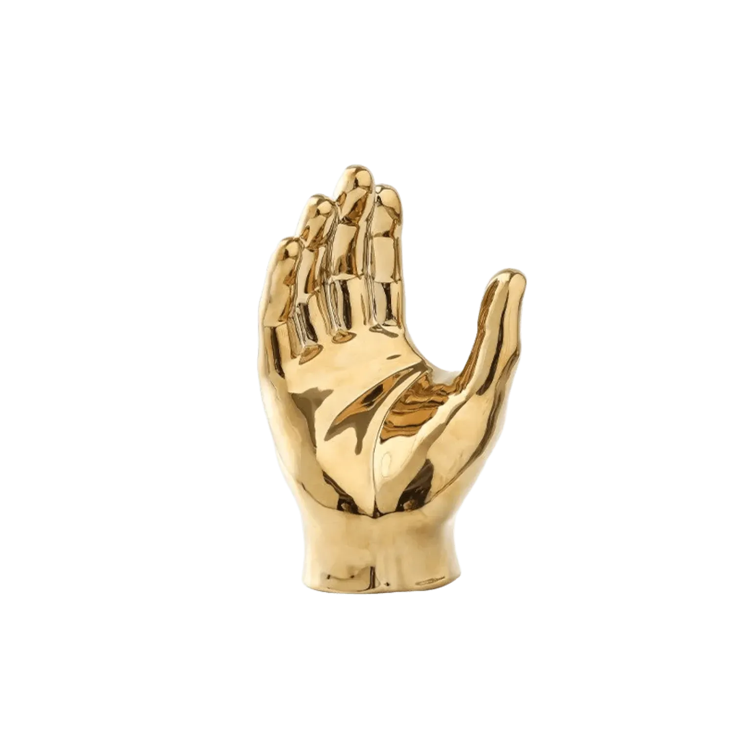 Glam Palm and Hand Figurine Vase