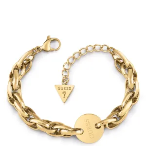 Guess Chain Reaction Gold Bracelet