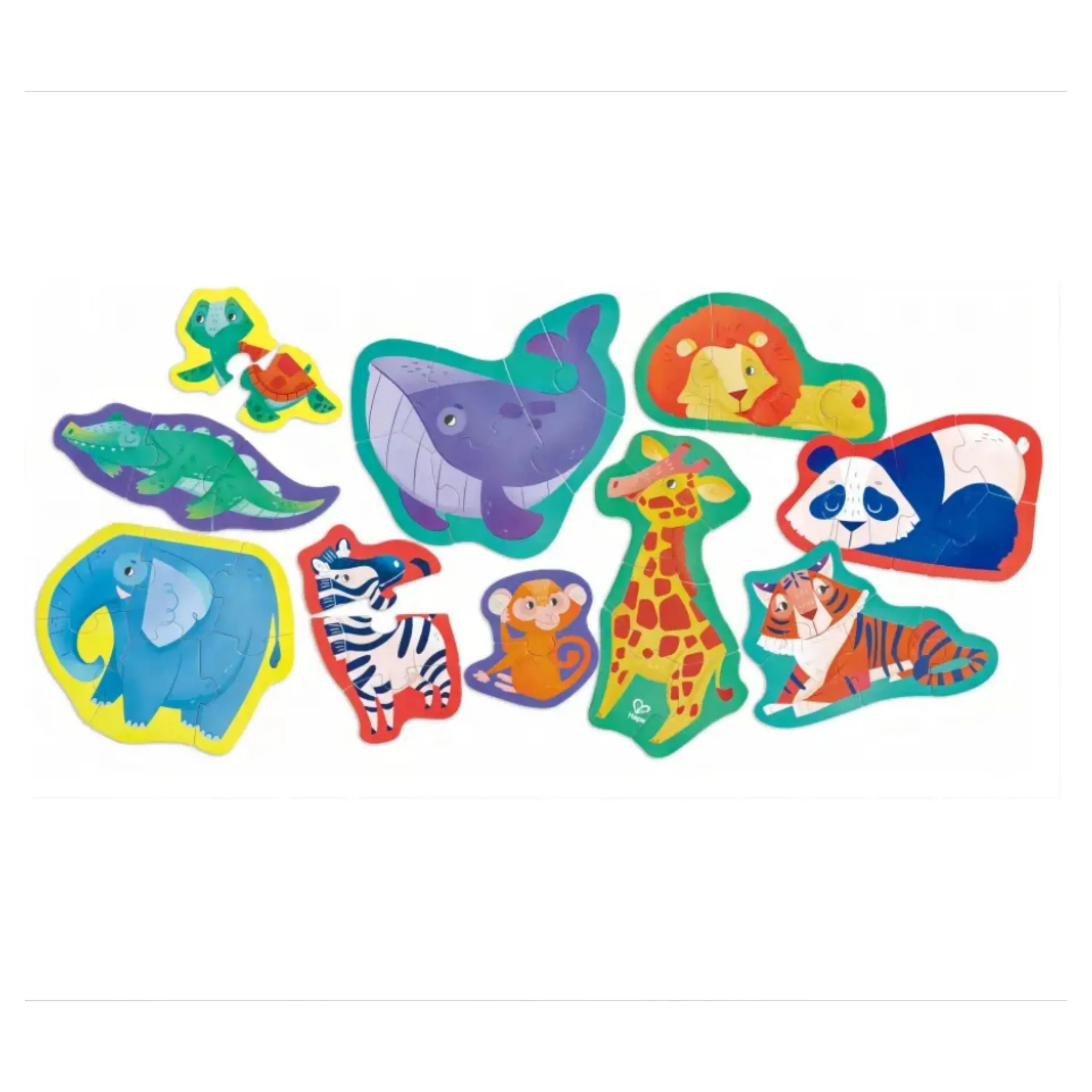 Hape Wild Animal Level Up Puzzle