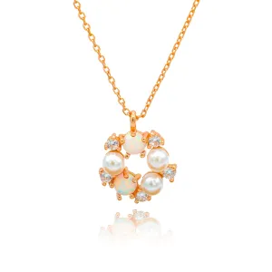 Harmony Pearl and Opal Necklace