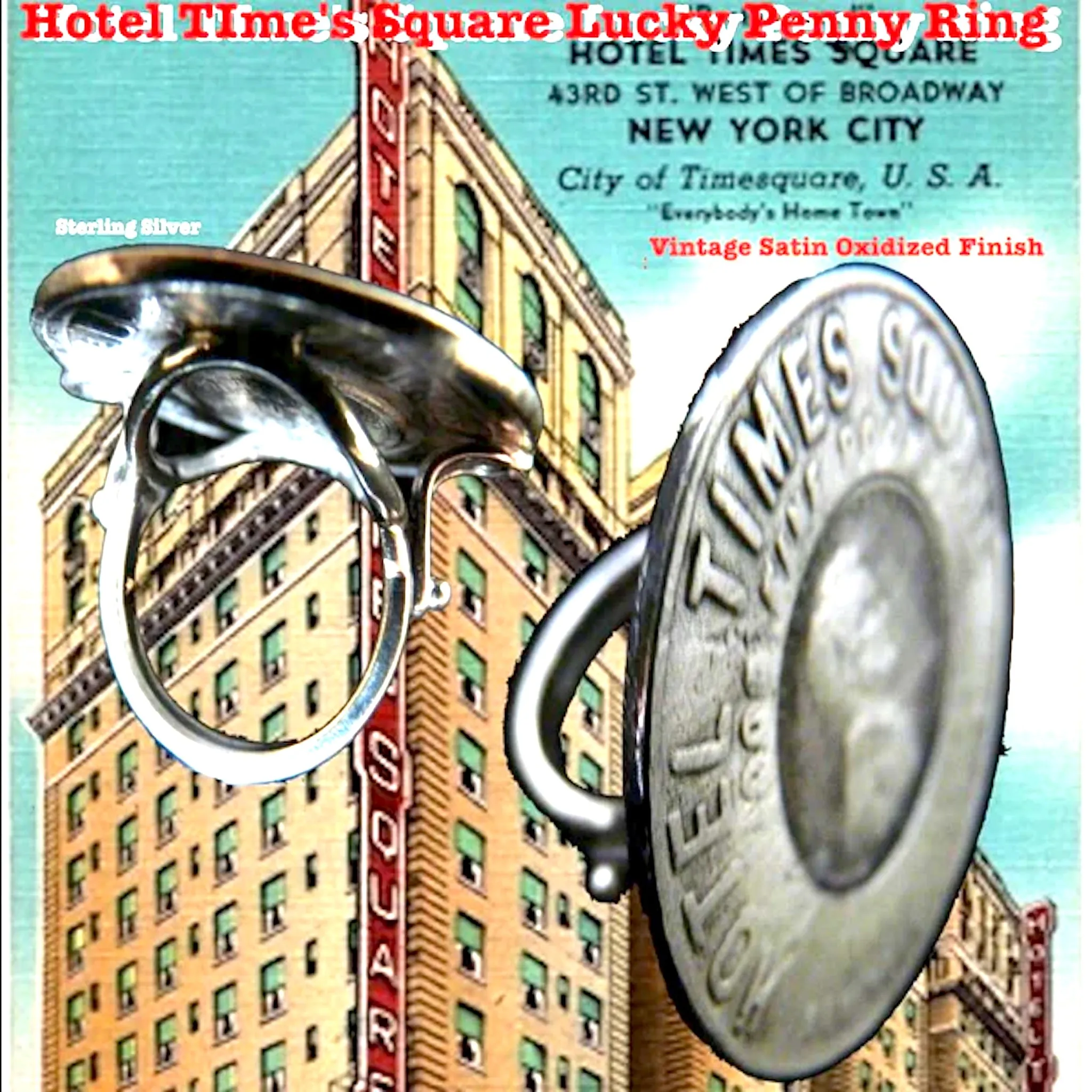 Hotel Times Square Lucky Penny Ring
