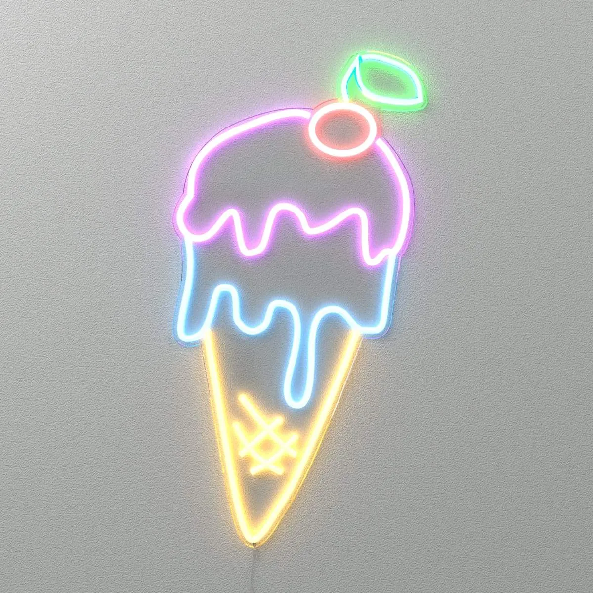 Ice Cream, man by Kelly Dabbah - LED Neon Sign