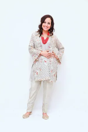Indian Pakistani Embroidery Dress or Shawl
