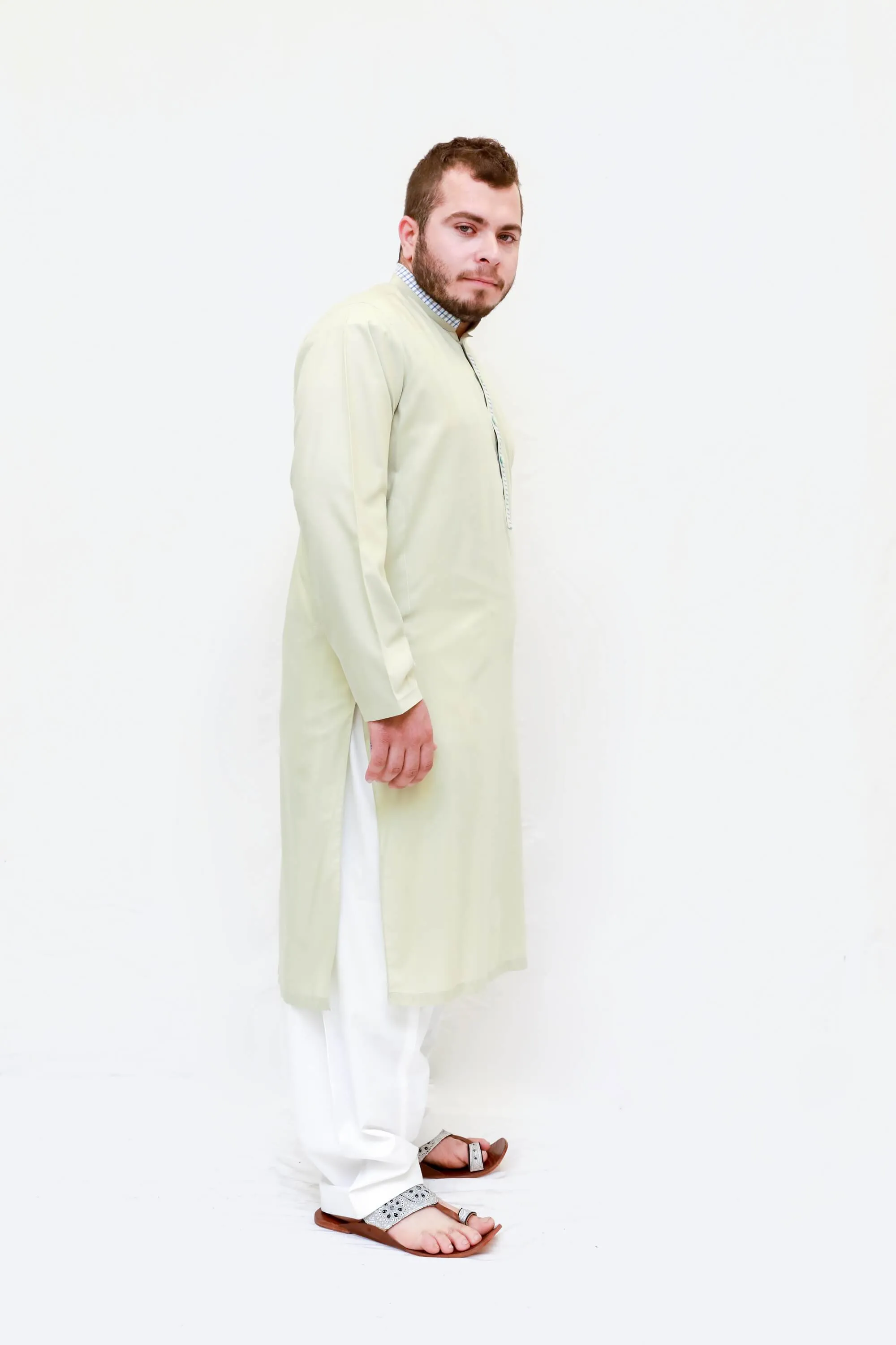 Indian Pakistani Men Cotton Shirt