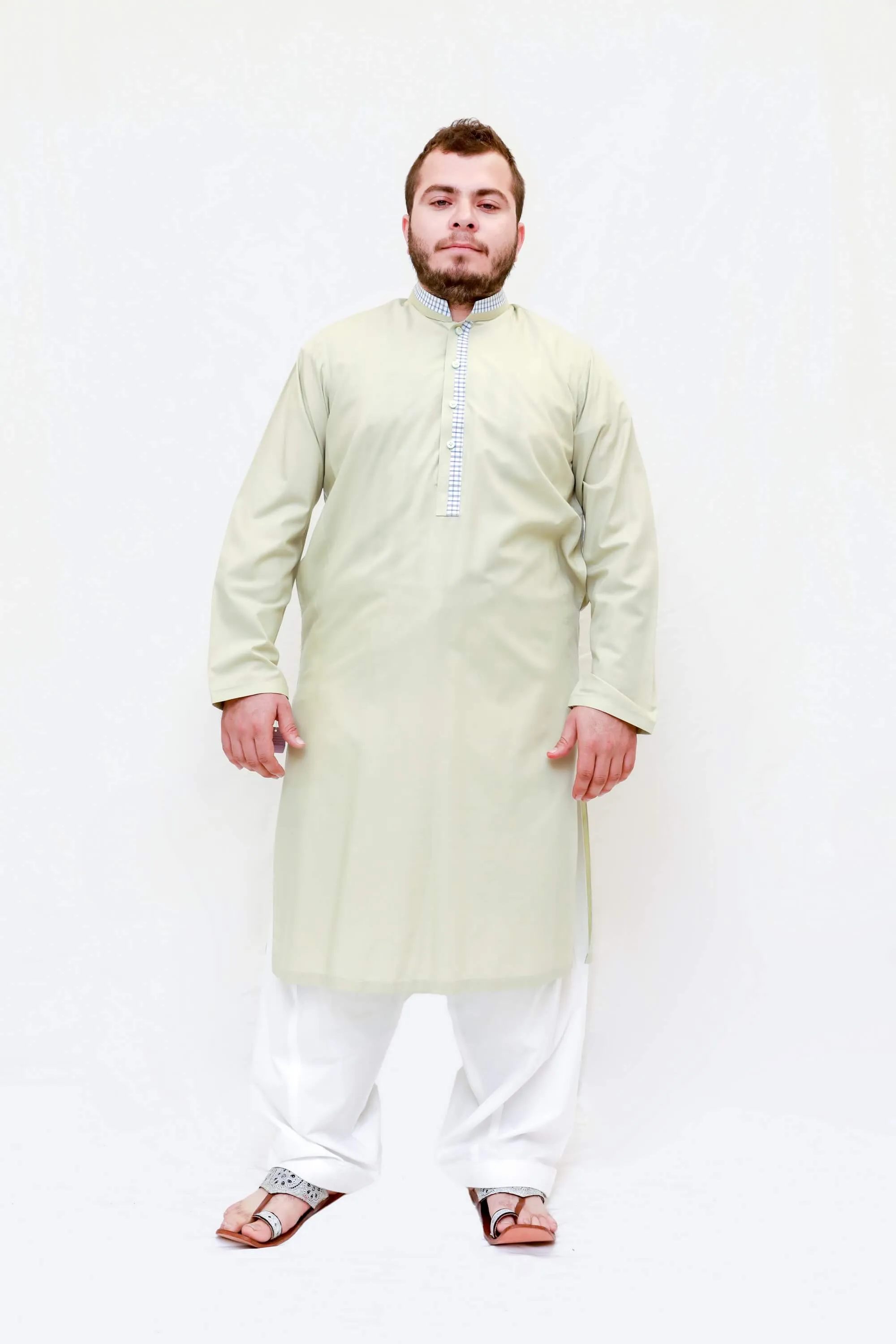 Indian Pakistani Men Cotton Shirt
