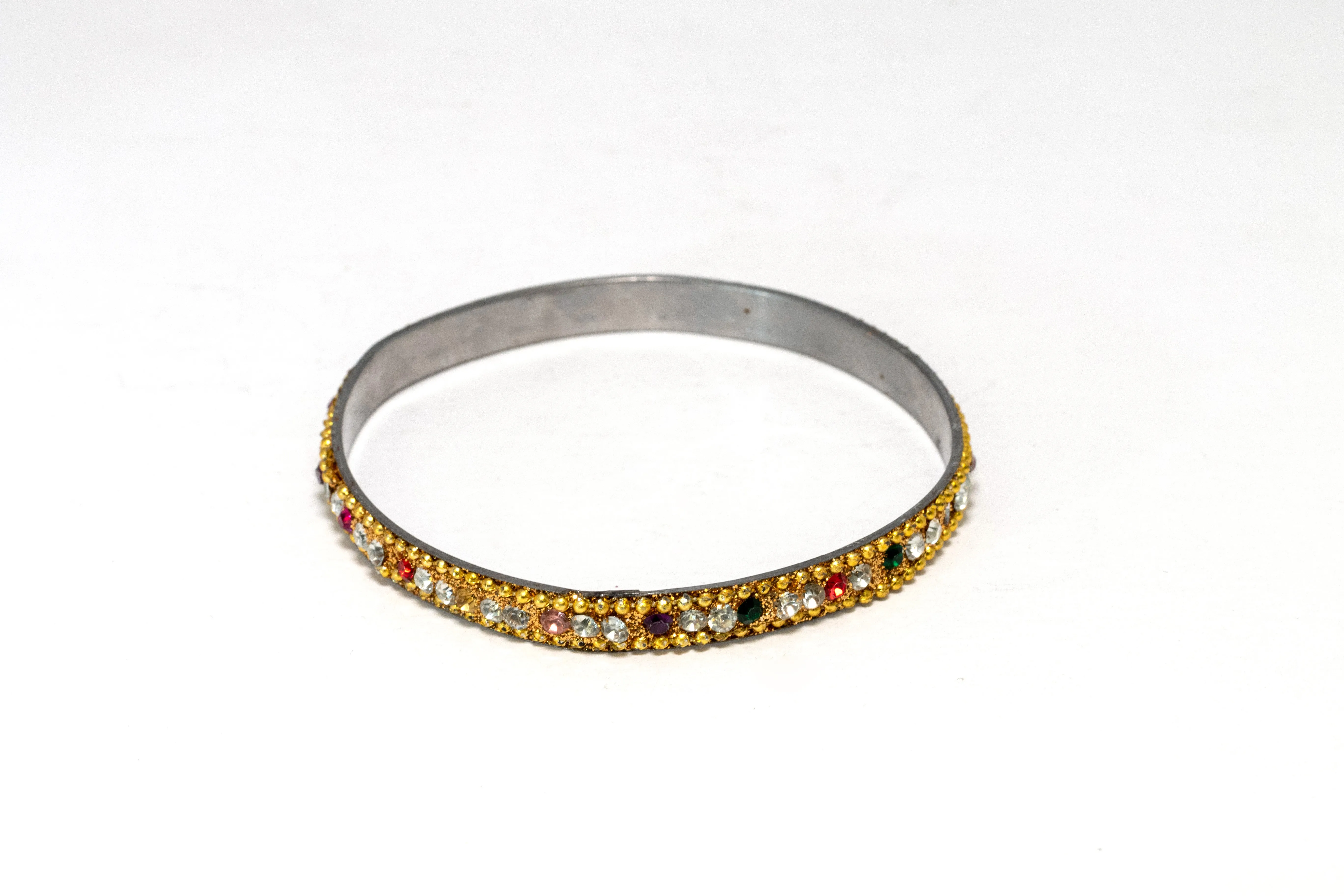 Indian Pakistani Silver Bracelet - Golden Color