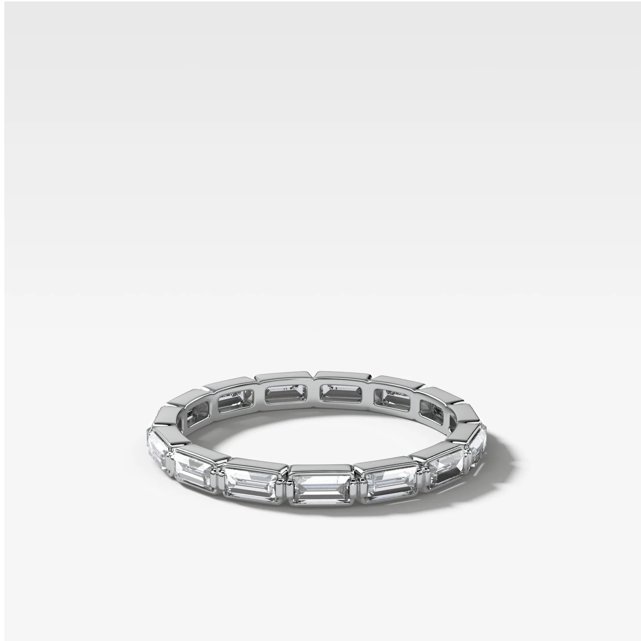 Iris Baguette Eternity Band
