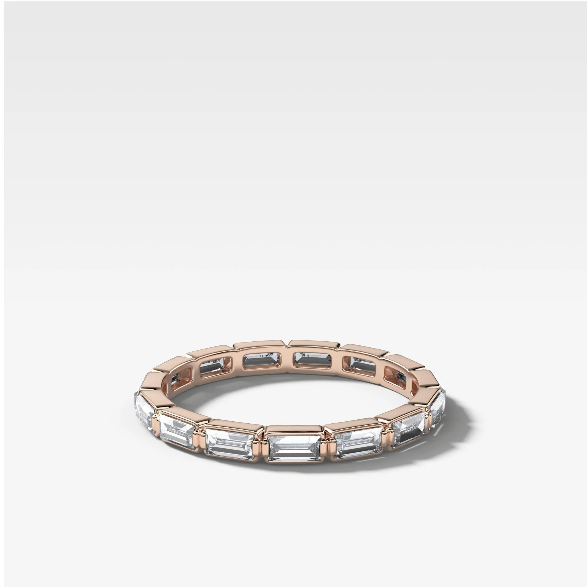 Iris Baguette Eternity Band