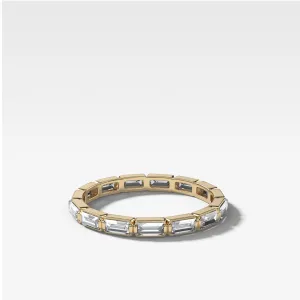 Iris Baguette Eternity Band