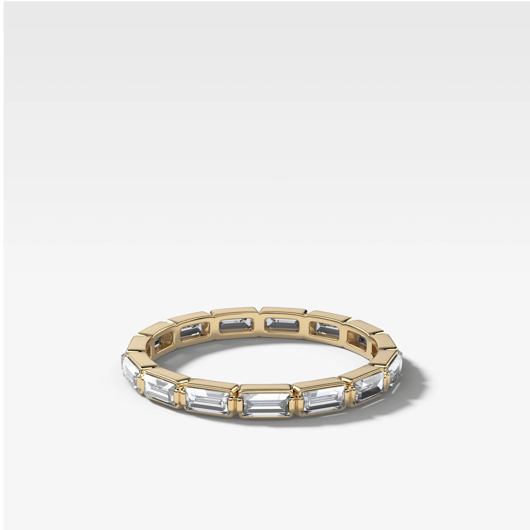 Iris Baguette Eternity Band