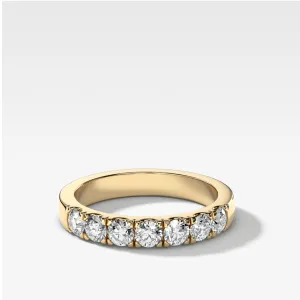 Jumbo Pavé Diamond Wedding Band