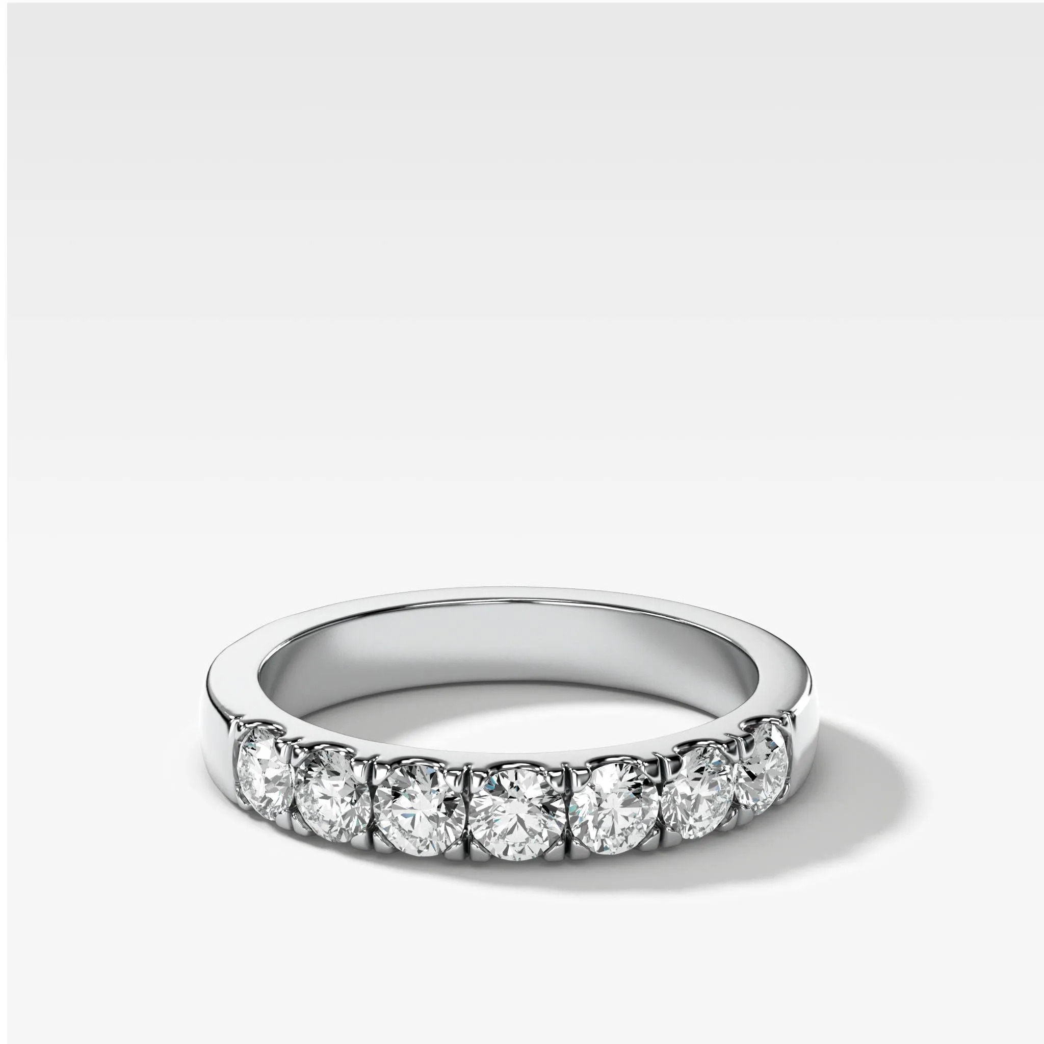Jumbo Pavé Diamond Wedding Band