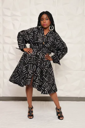 Kelu African Coat Dress