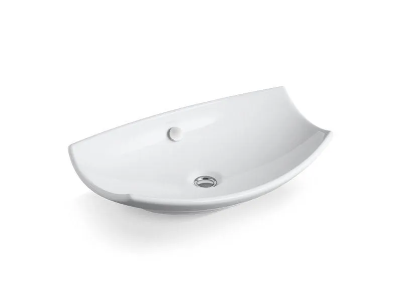 KOHLER K-2530-0 Leaf vessel bathroom sink