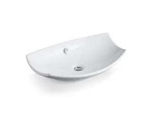 KOHLER K-2530-0 Leaf vessel bathroom sink