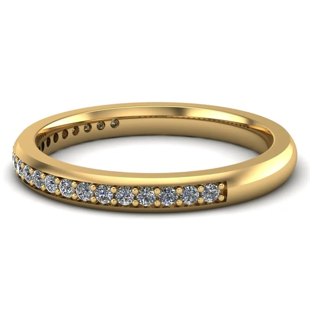 Ladies Celtic Wedding Band AYLIN-1S-BAND-YELLOW