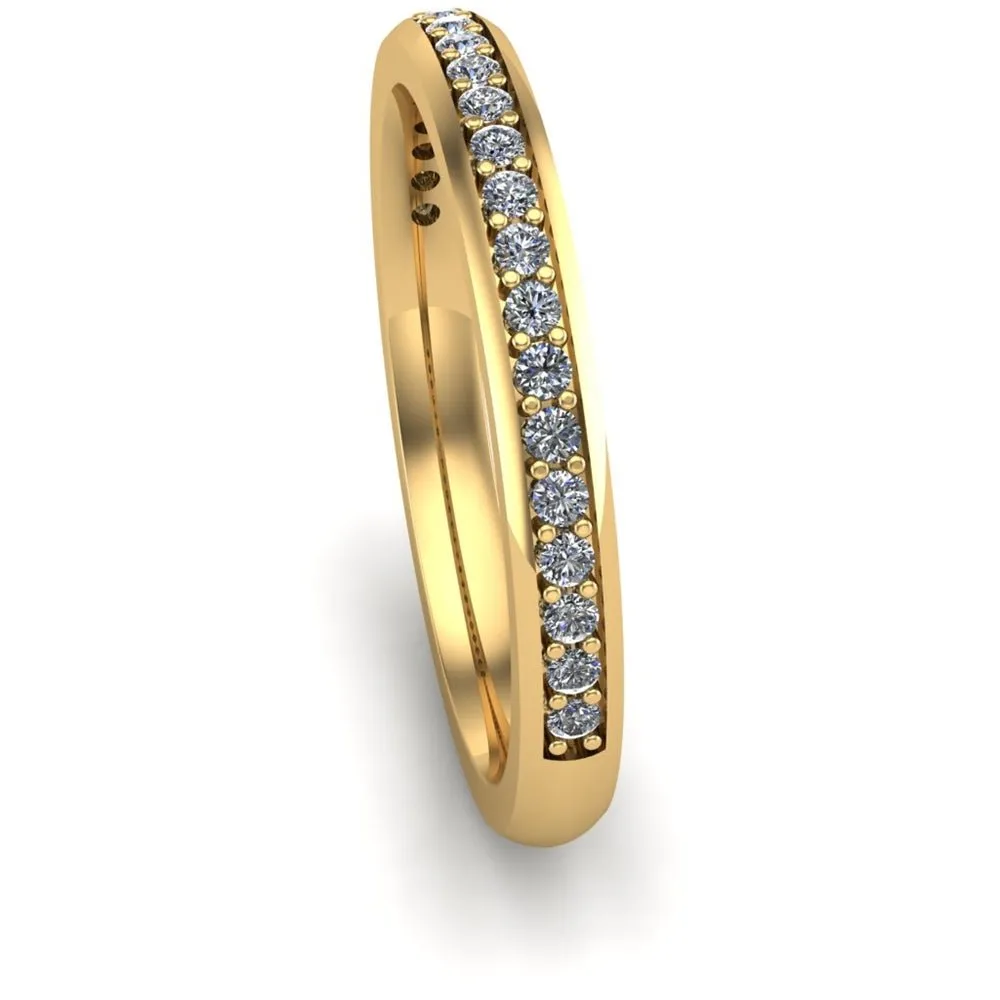 Ladies Celtic Wedding Band AYLIN-1S-BAND-YELLOW