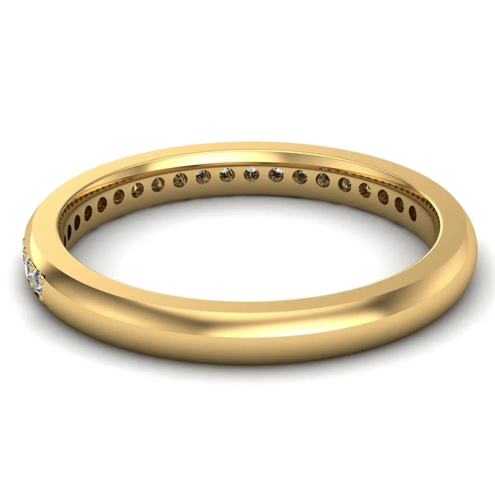 Ladies Celtic Wedding Band AYLIN-1S-BAND-YELLOW