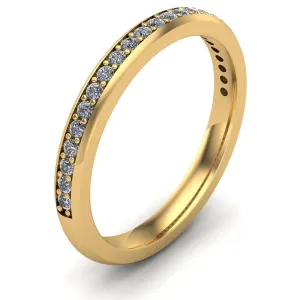 Ladies Celtic Wedding Band AYLIN-1S-BAND-YELLOW