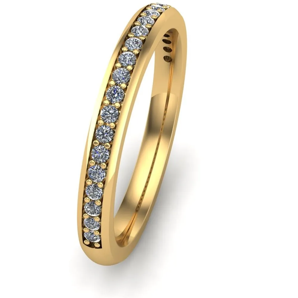 Ladies Celtic Wedding Band AYLIN-1S-BAND-YELLOW