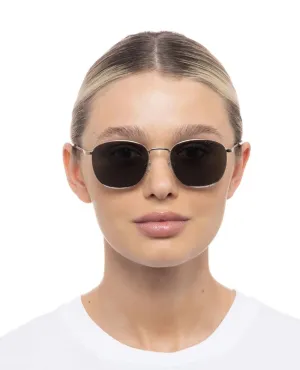 Le Spec Neptune Sunglasses Deux Gold Polarized