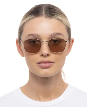 Le Spec Neptune Sunglasses Deux Gold