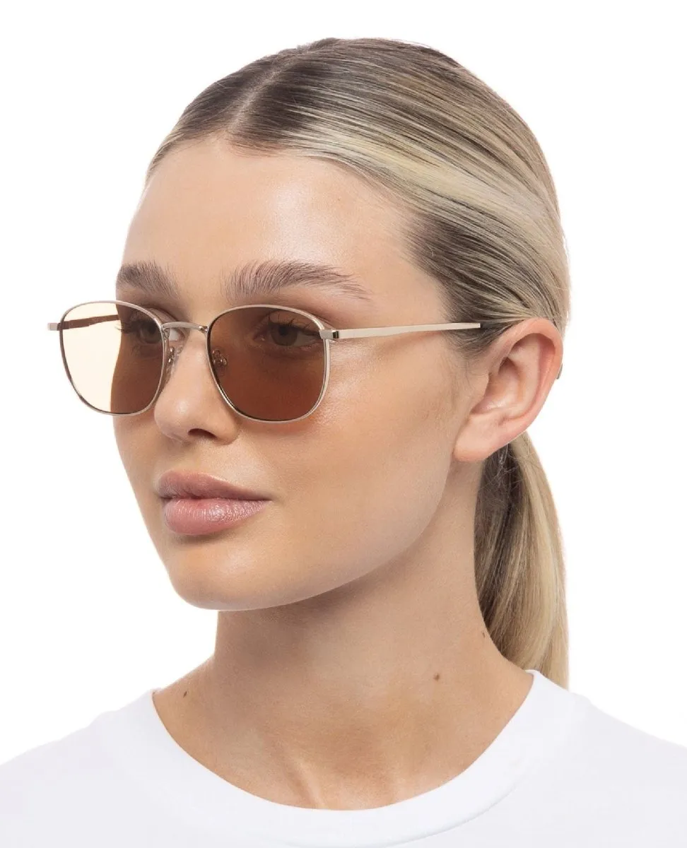 Le Spec Neptune Sunglasses Deux Gold