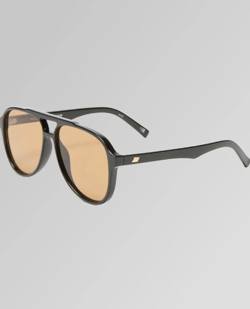 Le Spec Tragic Magic Black Sunglasses
